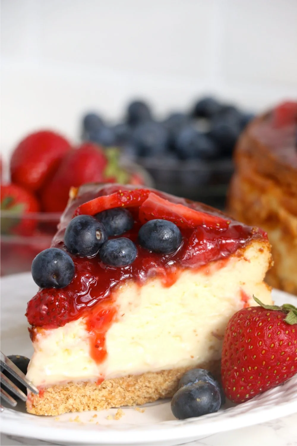 7" Cheesecake — Fruit