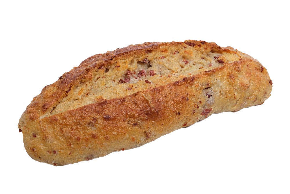 Asiago Cheese Salami Peperoni Bread