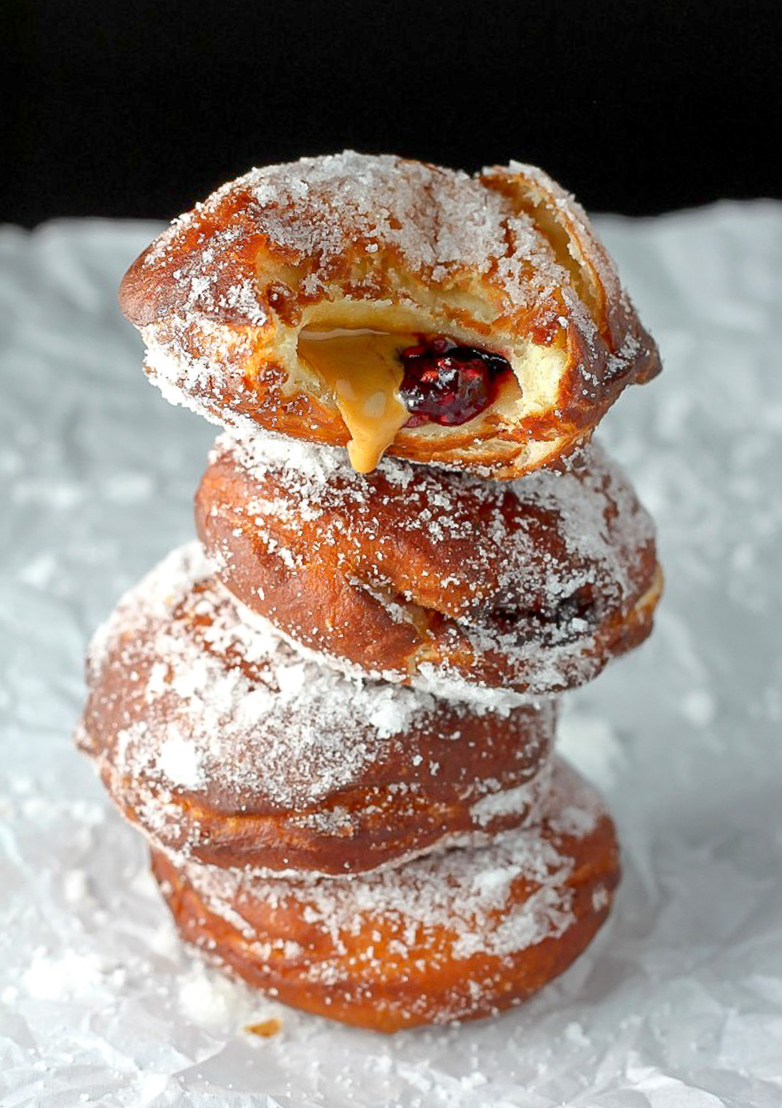 Peanut Butter & Jelly Donut